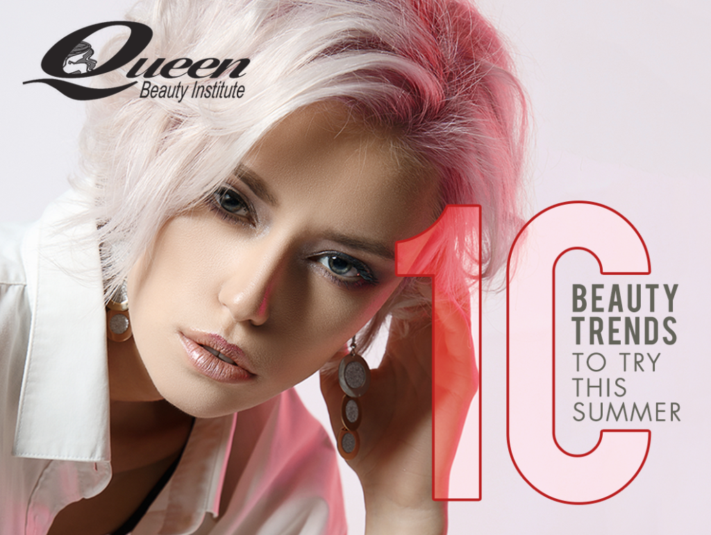 short blonde haired woman "10 beauty trends to try this summer"